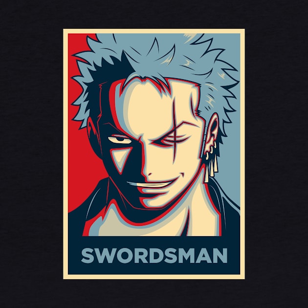 ZORO THE SWORDSMAN by ChrisHarrys